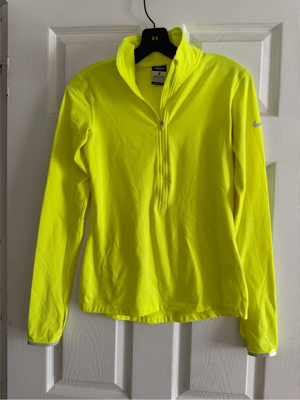 Nike Neon Yellow Women’s Half-Zip